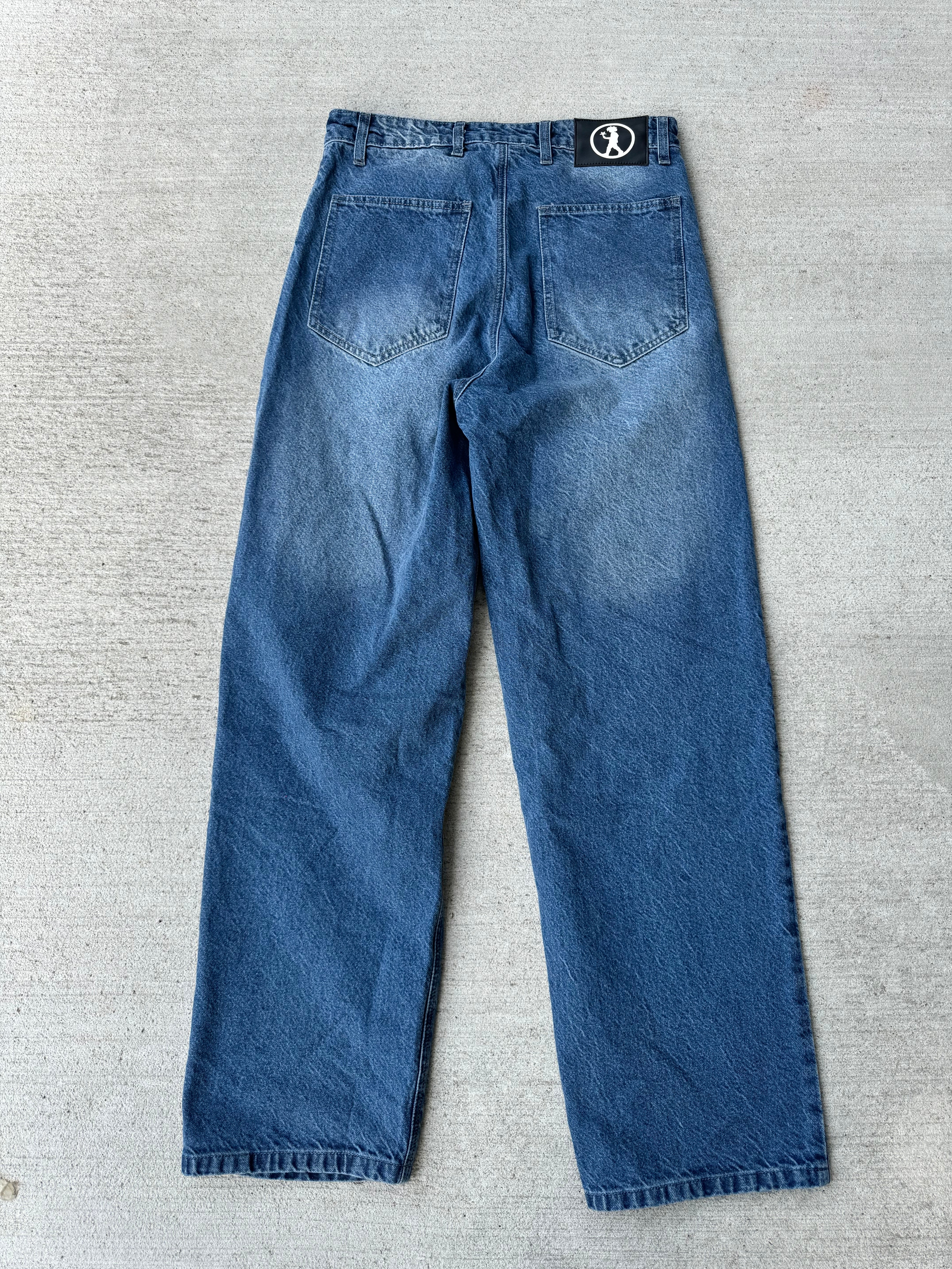 BLUE BAGGY JEANS